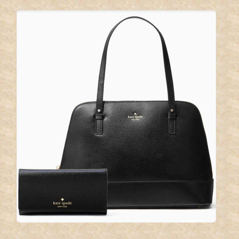 NWT Kate Spade Satchel & Matching Wallet.